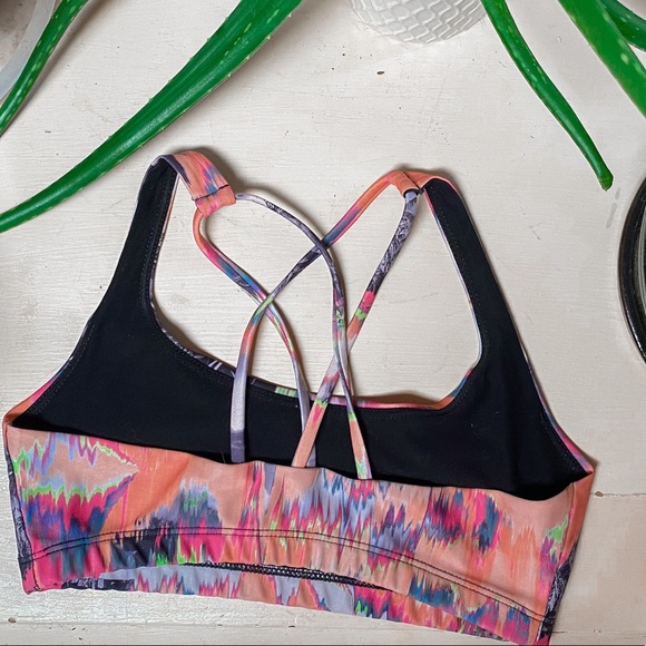 Onzie multi colored sports bra small - Picture 2 of 2